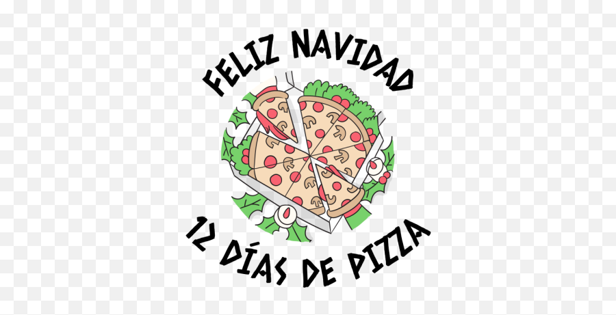 Amante De La Pizza Feliz Navidad By Ezcreatives Inktale Png