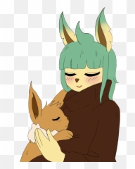 Big Sister Leafeon And Eevee By Makasia - Fur Affinity dot Fictional Character png