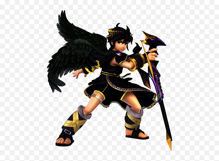 Download Dark Pit Super Smash Bros Ultimate Png Image With - Super Smash Bros Dark Pit,Super Smash Bros Ultimate Png