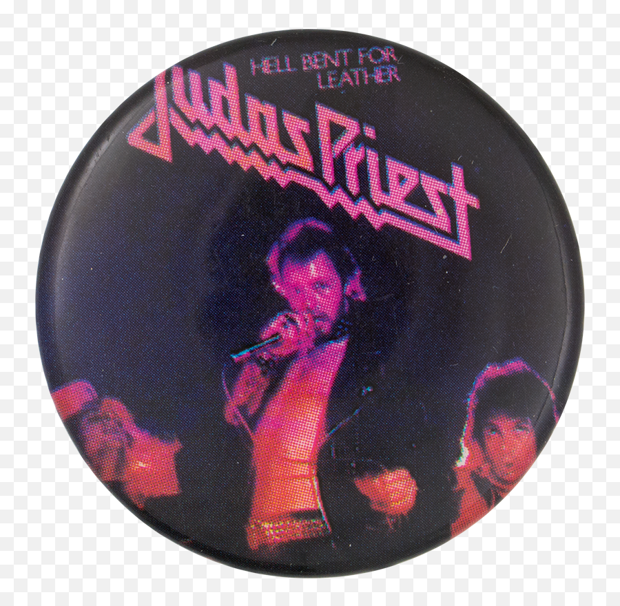 Judas Priest Hell Bent Busy Beaver Button Museum - Judas Priest Wallpaper Logo Png,Judas Priest Logo