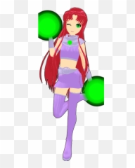 Starfire And Bb2 - Teen Titans vs Young Justice Photo Midriff png