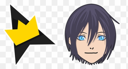 Noragami Yato Crown Cursor - 128x128 Pixels Png Anime
