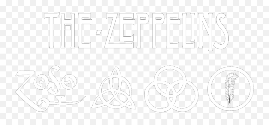 Download Led Zeppelin Logo Png - Logo Transparent Led Zeppelin,Led Zeppelin Logo Png