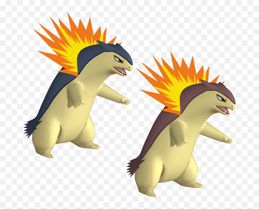 157 Typhlosion - Typhlosion Model Png,Typhlosion Png