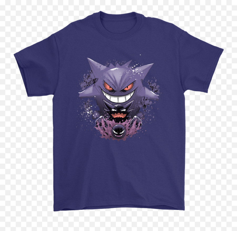 Gastly Haunter Gengar Pokemon Shirts U2013 Teeqq Store - Funny Chargers Shirt Png,Haunter Transparent