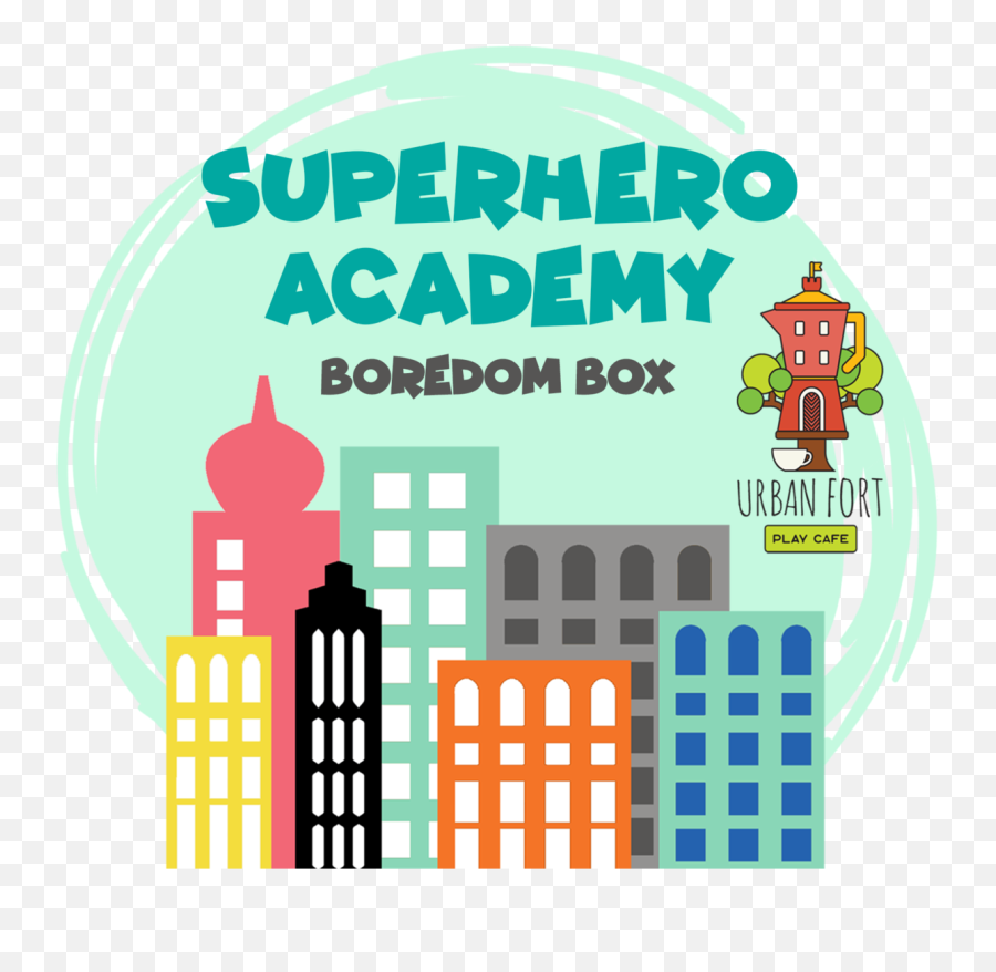 Urban Fort Rock Paper Sprinkles Boredom Box Superhero Academy - Vertical Png,Super Hero Icon