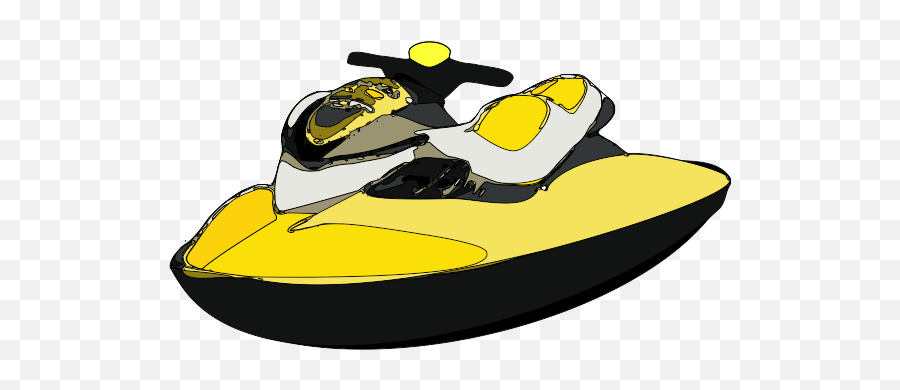 Cartoon Jet Ski Png - Jet Ski Clipart,Water Ski Icon
