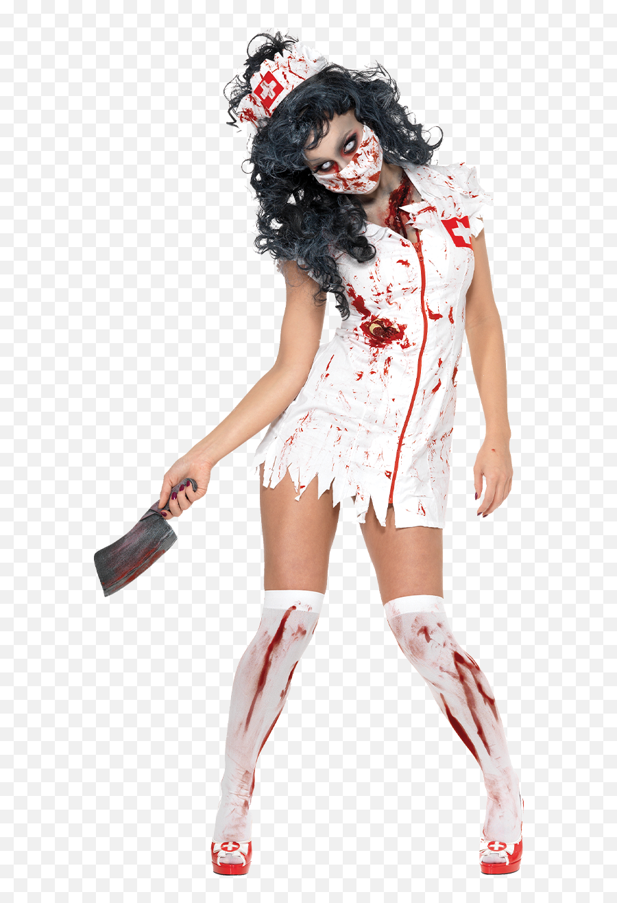 Womens Horror Halloween Costumes - Nurse Halloween Png,Fashion Icon Halloween Costumes