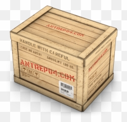 Box Container Wooden Icon Png