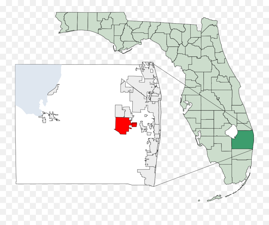 Wellington Florida - Royal Palm Beach Florida Png,Florida Map Png