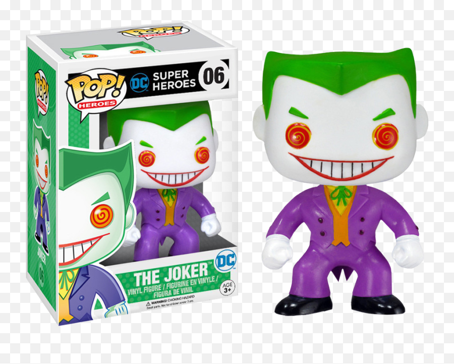 Download The Joker Pop Vinyl Figure - Original Joker Funko Pop Png,The Joker Png