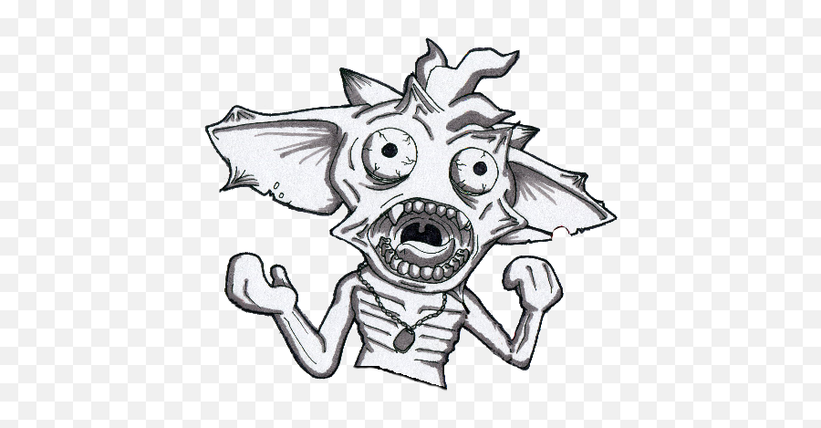 Download Hd Crazy - Gremlin Cartoon Transparent Png Image Crazy Gremlins Cartoon,Gremlin Png