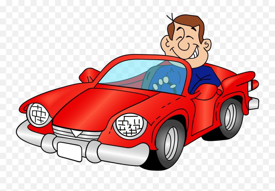 Library Of Man Driving Car Transparent - Car With Driver Clipart Png,Car Driving Png