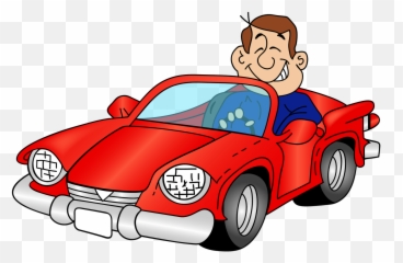 Library Of Man Driving Car Transparent - Car With Driver Clipart Png,Car Driving Png