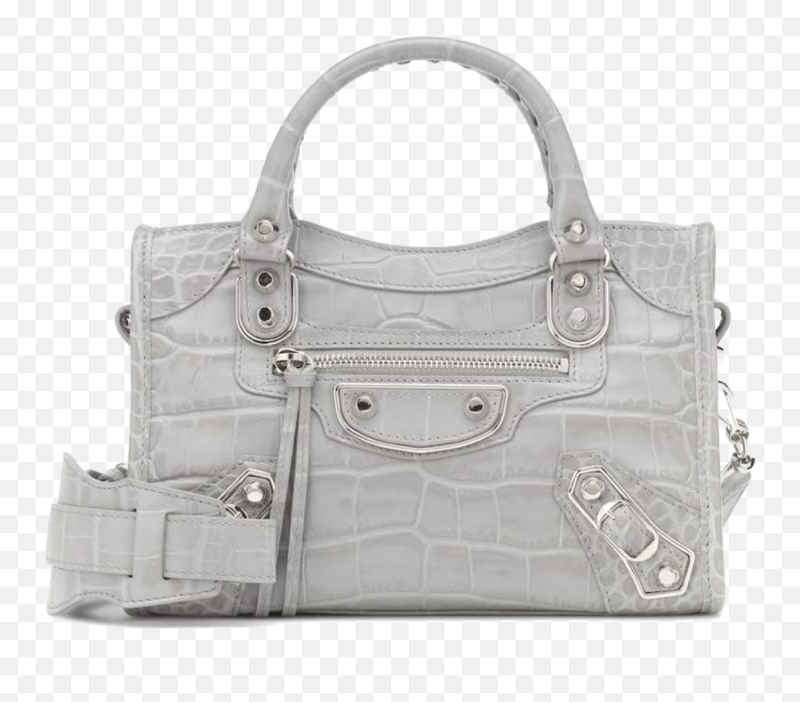 Pin By Fashmates Social Styling U0026 S - Balenciaga Mini Gray Croc Bag Png,Silver Home Icon