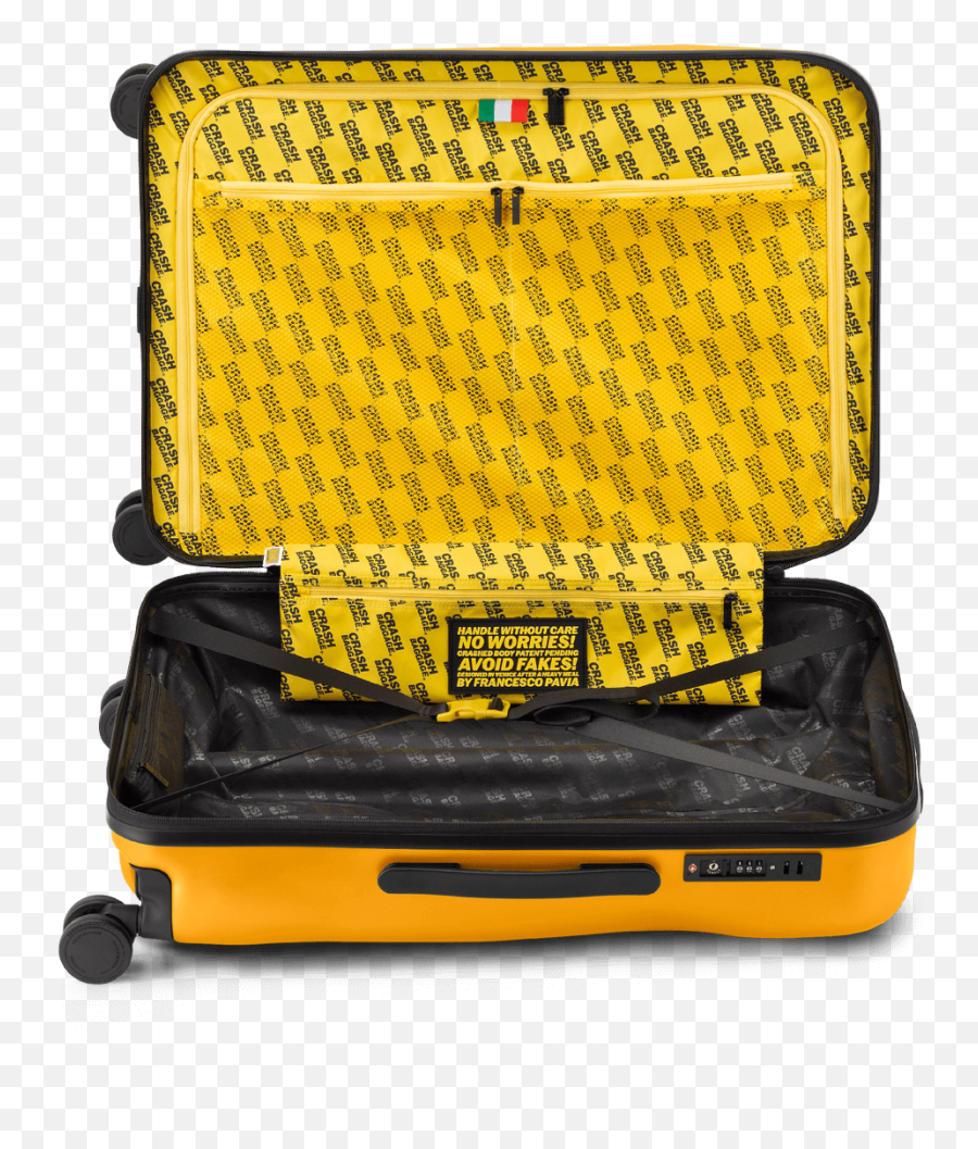 Icon Yellow Medium Suitcase - Crash Baggage Icon Png,Divine Icon