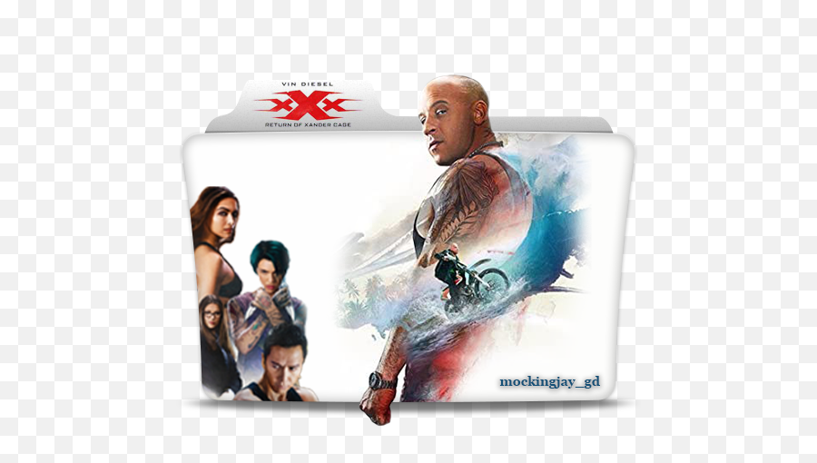 3x Return Of Xander Cage Folder Icon - Designbust Xxx Return Of Xander Cage Movie Poster Png,Gd Icon