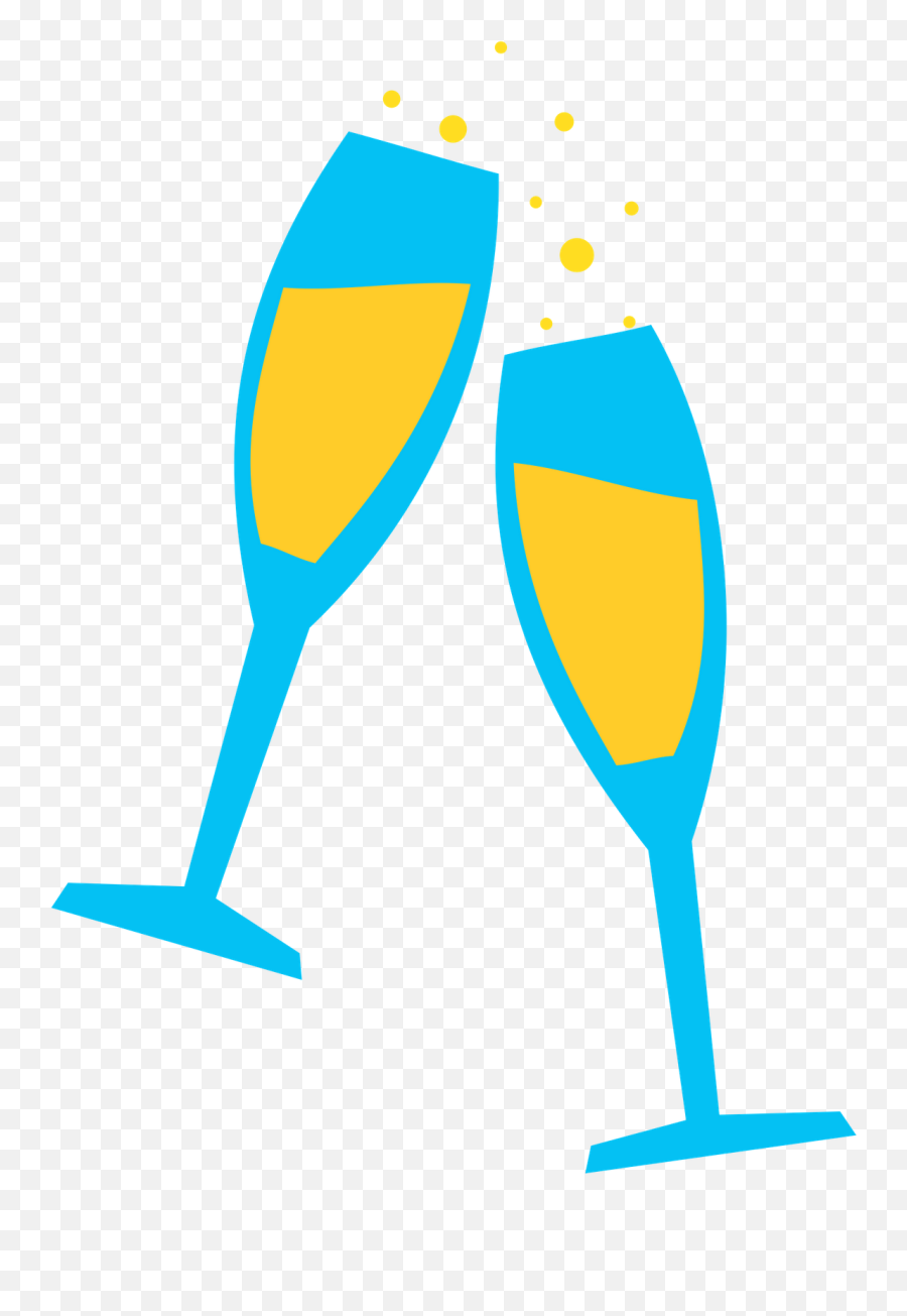 Glasses With Wine Clipart Free Image - Wine Glass Png Cartoon,Wine Clipart Png