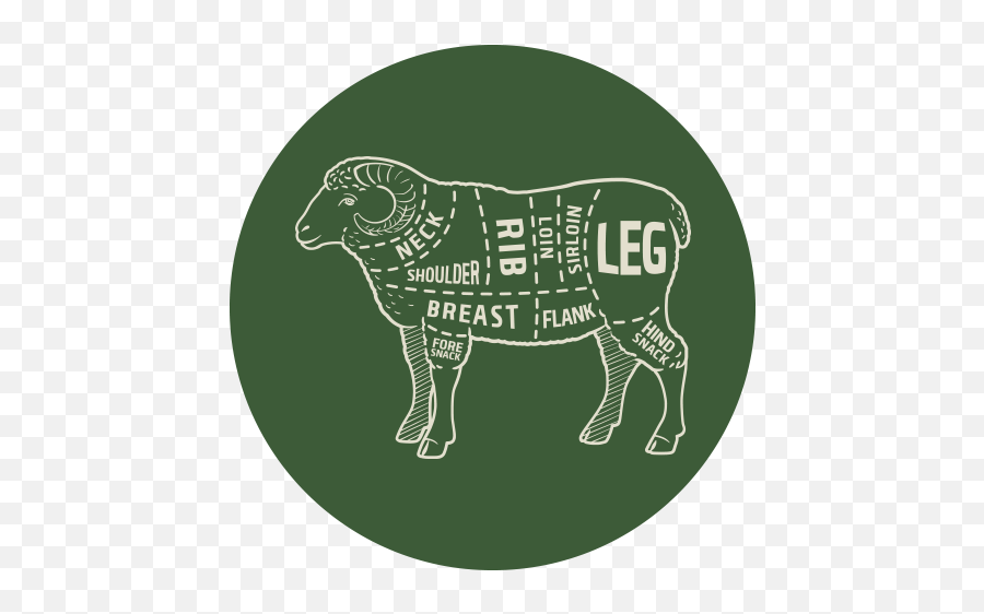 Lamb Cutting - Sylvester Quality Meats Animal Figure Png,Lamb Icon