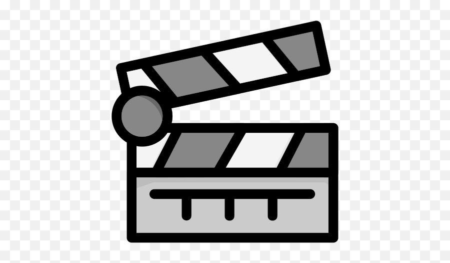 Clapperboard Cinema Free Icon Of Filled Outline - Icono Claqueta Cine Png,Film Slate Icon