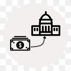 Icons For Legal Help A Better Internet - Dollar Bill Transparent png