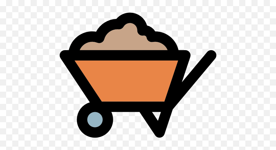 Wheelbarrow - Free Tools And Utensils Icons Icon Png,Mulch Icon