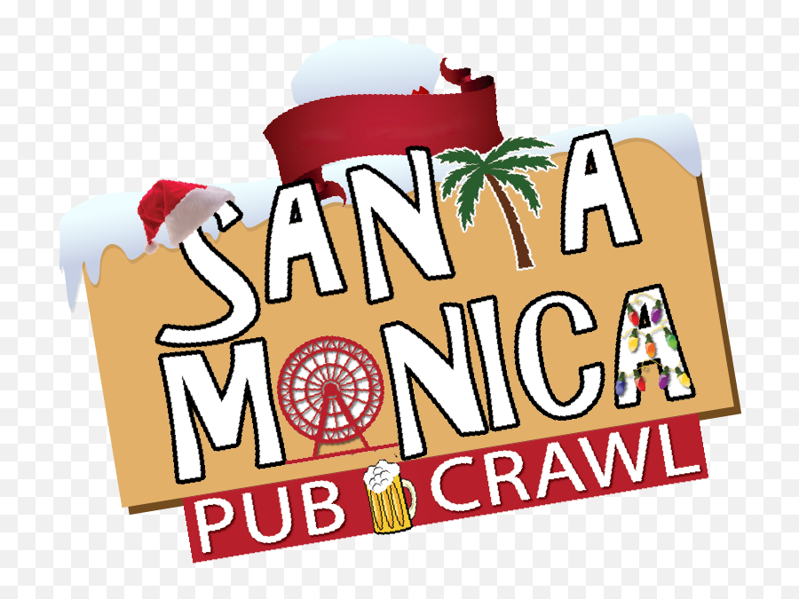 Event Info Santa Monica Pub Crawl - Saturday December 18 Language Png,St Monica Icon