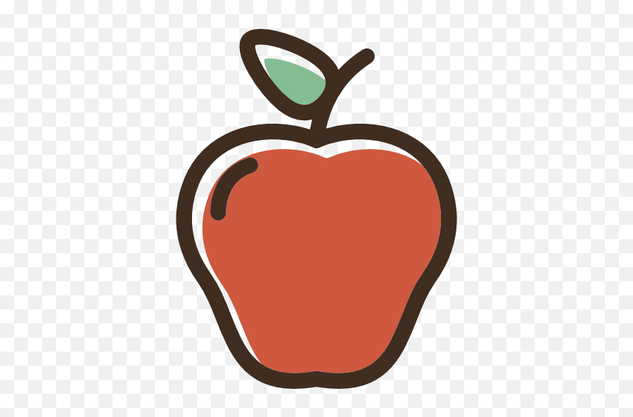 Apple - Free Food Icons Iconos De Manzana Png,Red Apple Icon