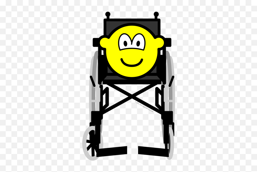 Wheelchair Buddy Icon Icons Emofacescom - Happy Png,Buddy Buddy Icon