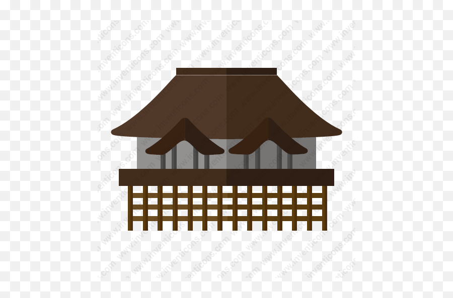 Download Kiyomizu Dera Temple Vector Icon Inventicons Png Pavilion