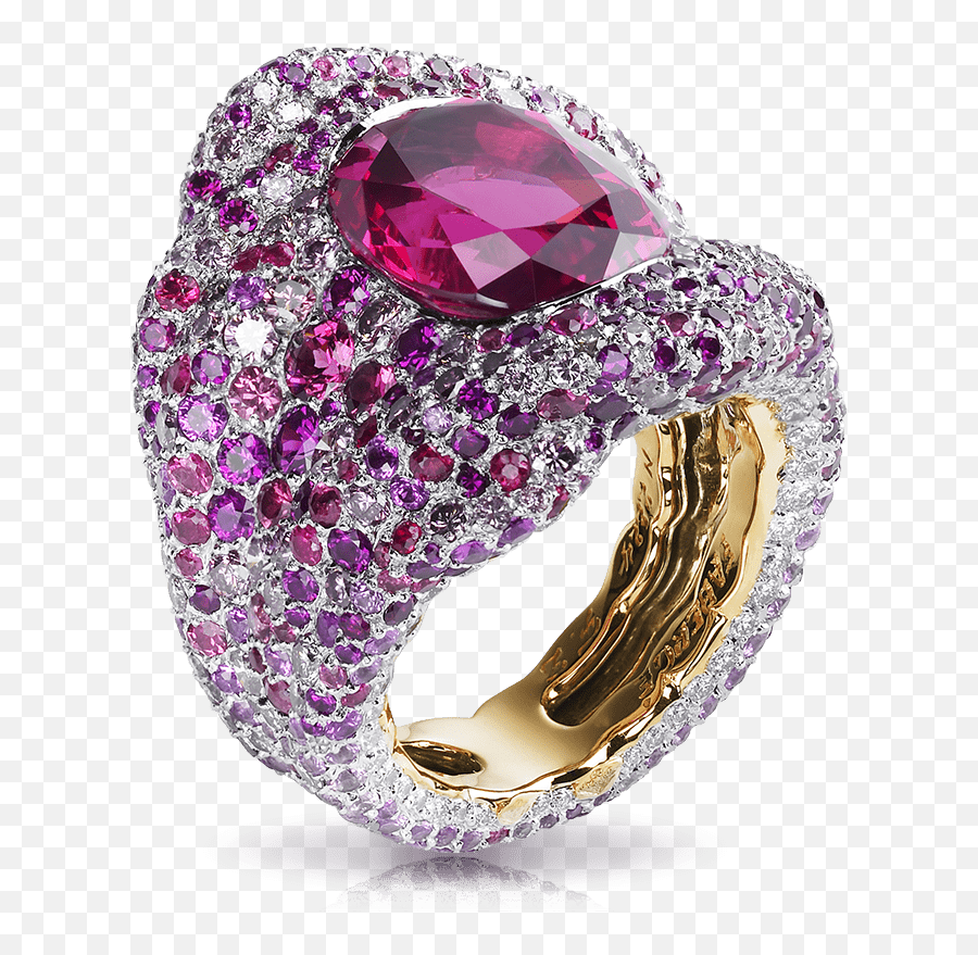 Frédéric Zaavy Vagabonde Gold Red Spinel Diamond Png Icon