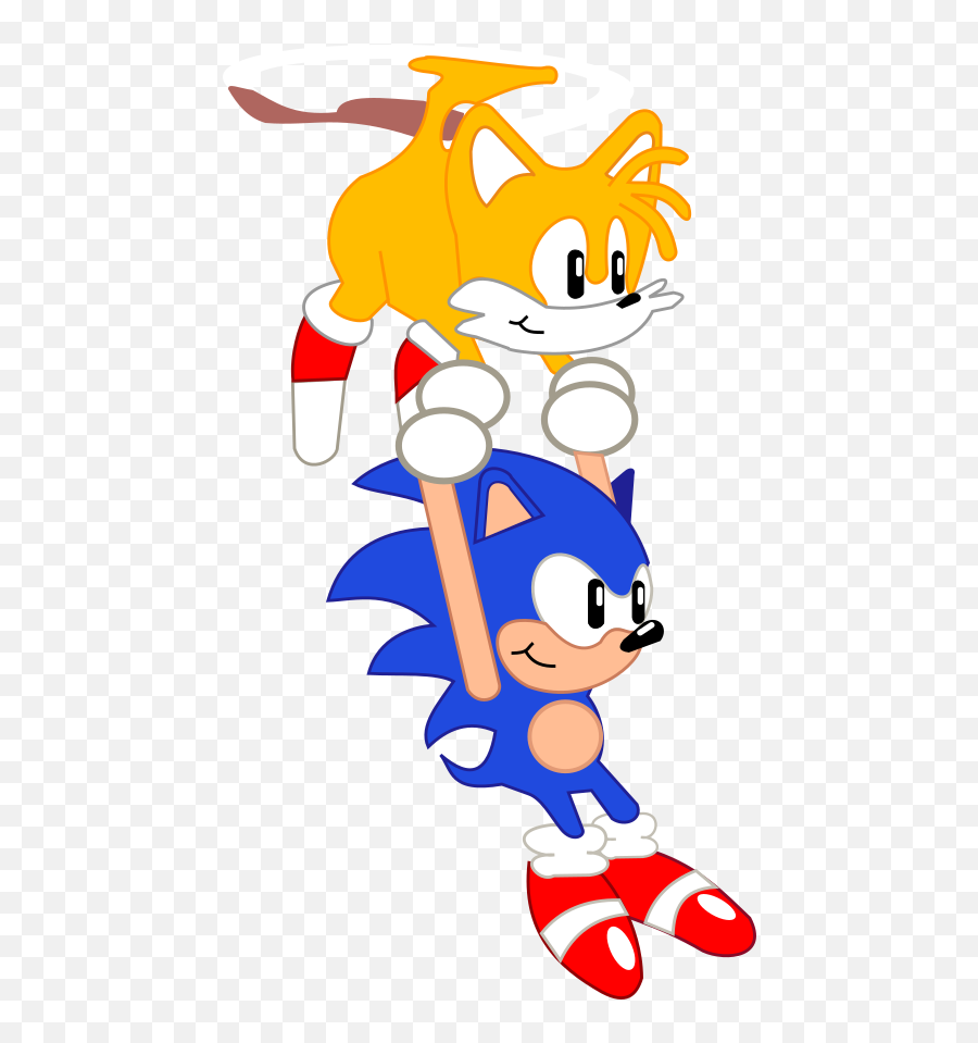 Sonic And Tails From 3 In Hd Clipart - Full Size Tails In Sonic 3 Png,Tails Png