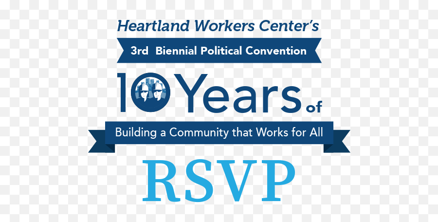 Heartland Workers Center - Graphic Design Png,Rsvp Png