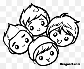 Free Big Time Rush Coloring Pages - Dibujos De Big Time Rush Png,Big Time Rush Logo