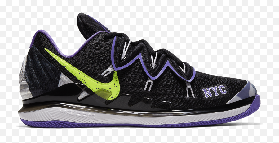 Air Zoom Vapor X Kyrie 5 Menu0027s Hard Court Tennis Shoe - Blackpurple Nikecourt Air Zoom Vapor X Kyrie 5 Png,Kyrie Png