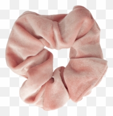 Velvet Scrunchie Soft Pink - Your Little Miss Scarf Png,Scrunchie Png