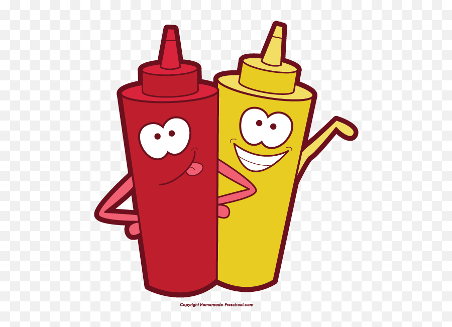 Ketchup Clipart Free Download - Bbq Clipart Png,Ketchup Bottle Png