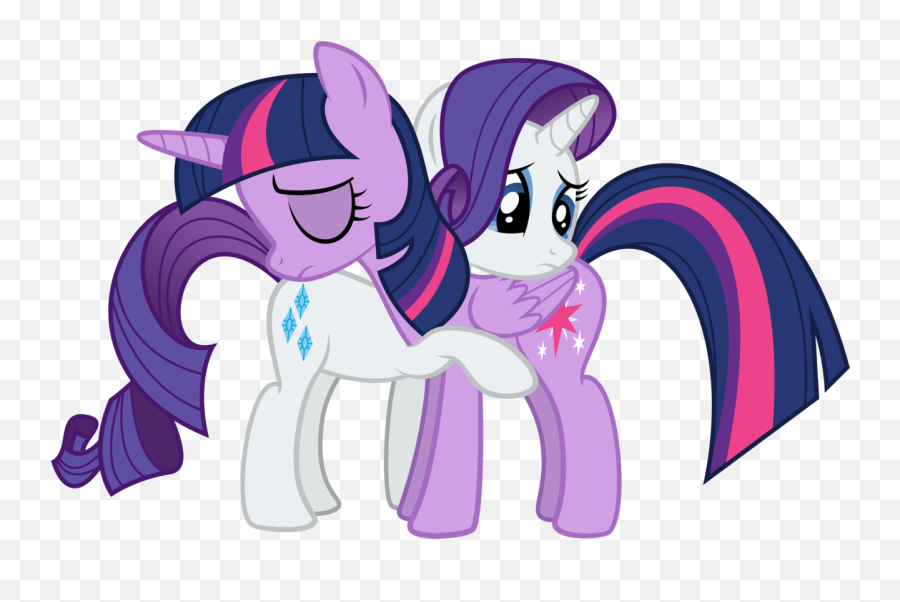 My Little Pony Twilight Sparkle And - Twilight My Little Pony Rarity Png,Rarity Png