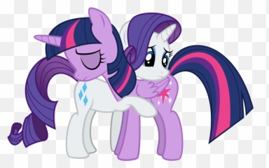 My Little Pony Twilight Sparkle And - Twilight My Little Pony Rarity Png,Rarity Png