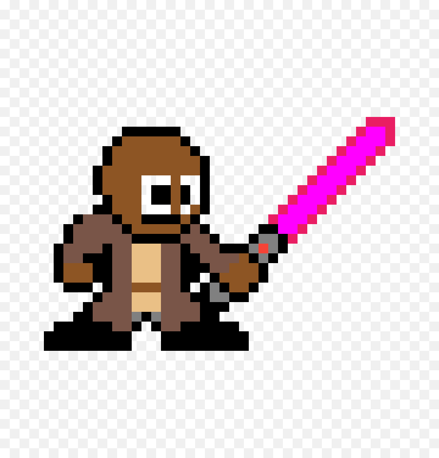 Pixel Art Luke Skywalker Png Download - Megaman Sprite,Luke Skywalker Png