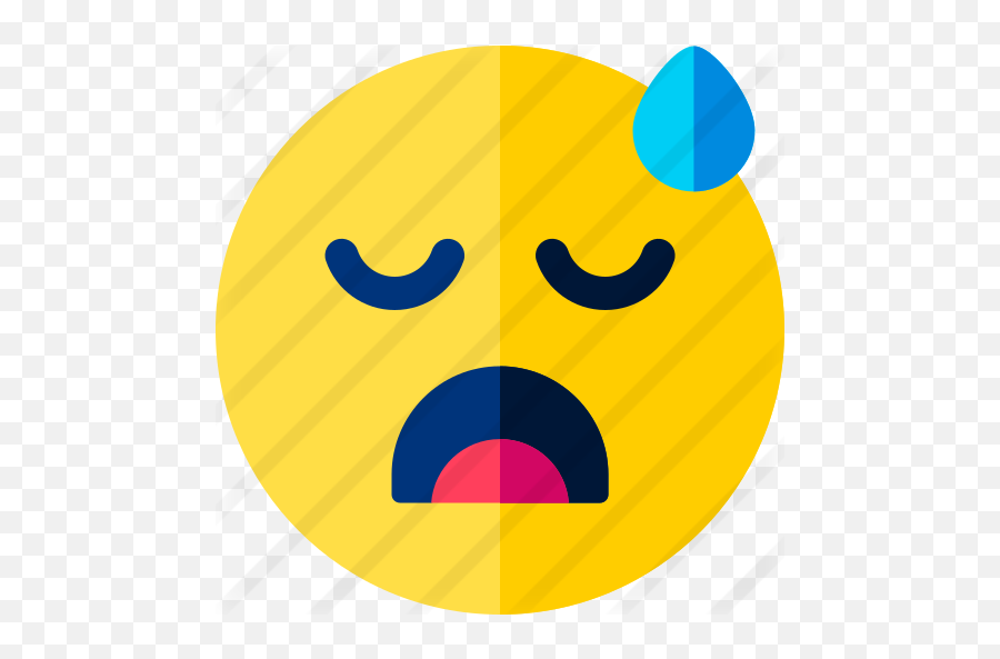 Sweat - Circle Png,Sweat Emoji Png