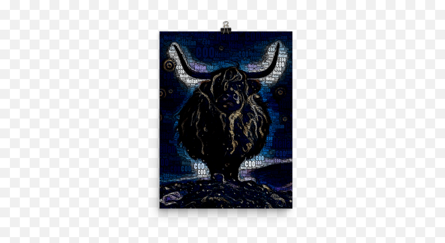 Download Heilanu0027 Coo - Bison Full Size Png Image Pngkit Highland Cattle,Bison Png