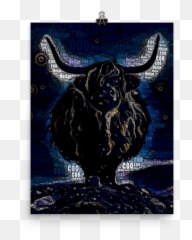 Download Heilanu0027 Coo - Bison Full Size Png Image Pngkit Highland Cattle,Bison Png