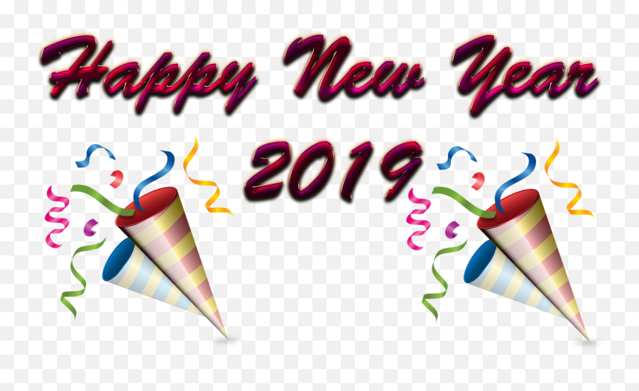 Happy New Year 2019 Png Free Download
