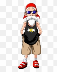 Master Roshi Dragon Ball Z Y Goku - Maestro Roshi Y Goku Png,Master Roshi Png