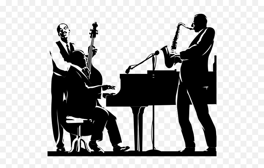 Download Free Png Jazz Clipart Hq - Dlpngcom Jazz Music,Piano Clipart Transparent