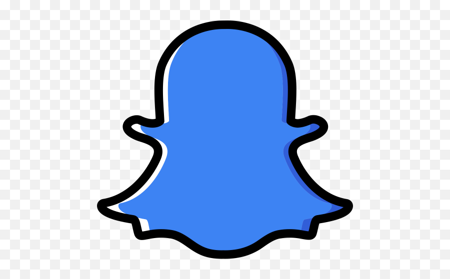 Download Free Png Background - Logotransparentsnapchat Snapchat Logo With Blue Background,Snapchat Logo Png