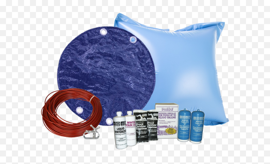 18u0027 Round Royal Solid Cover Bundle With 15k Chemical Kit And 4u0027 X Air Pillow - Ethernet Cable Png,Blood Pool Png