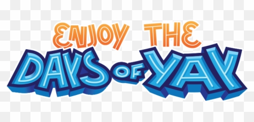 Enjoy The Days Of Yay - Big Blue Bubble Graphic Design Png,Yay Png