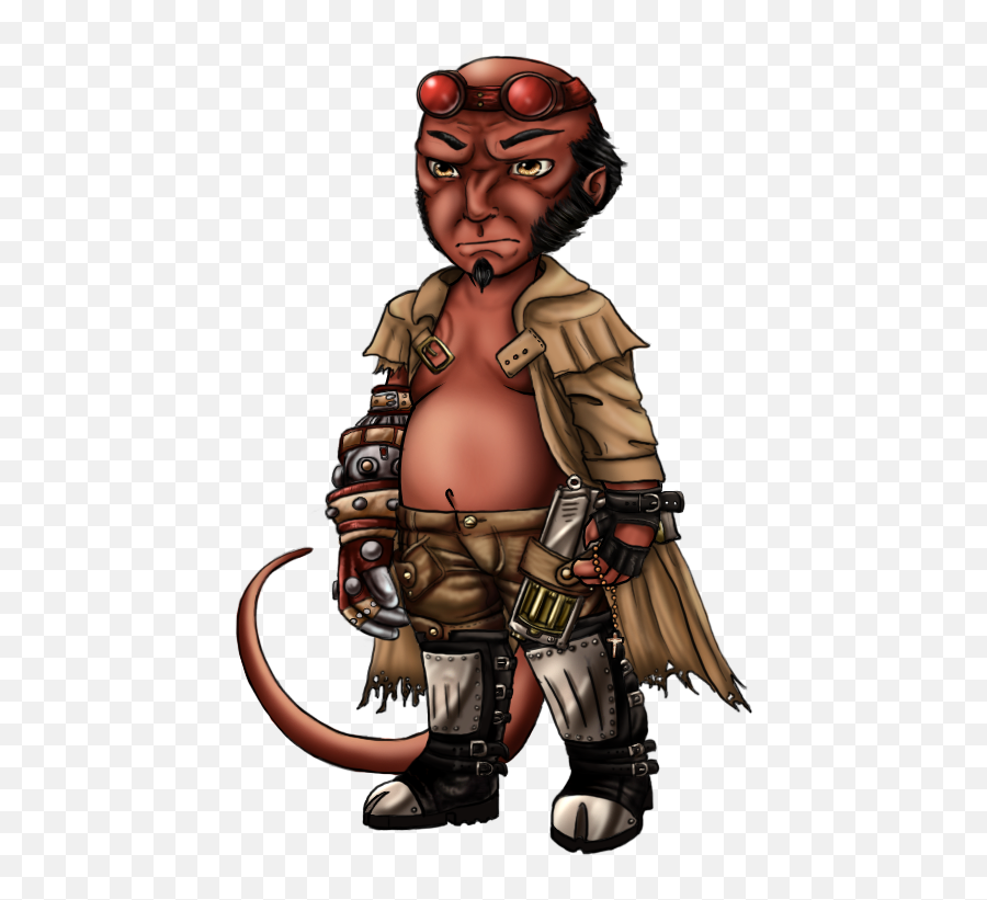 Index Of Gaia - Cartoon Png,Hellboy Png